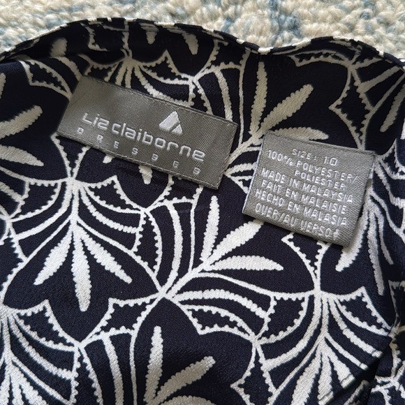 Liz Claiborne vintage 90s midi lightweight dress 10 - Picture 4 of 5